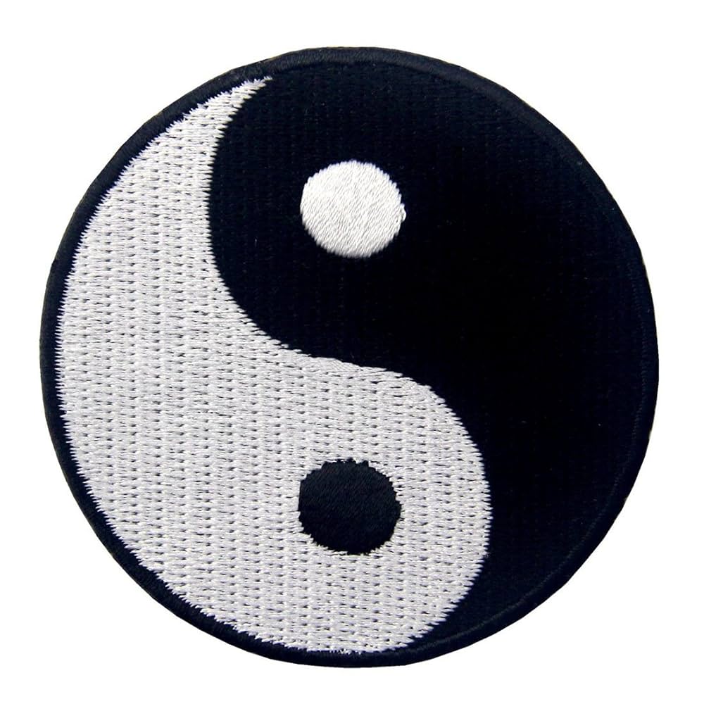 yingyang様 Amazon.com: Yin Yang Chinese Taoism Symbol Embroidered Badge